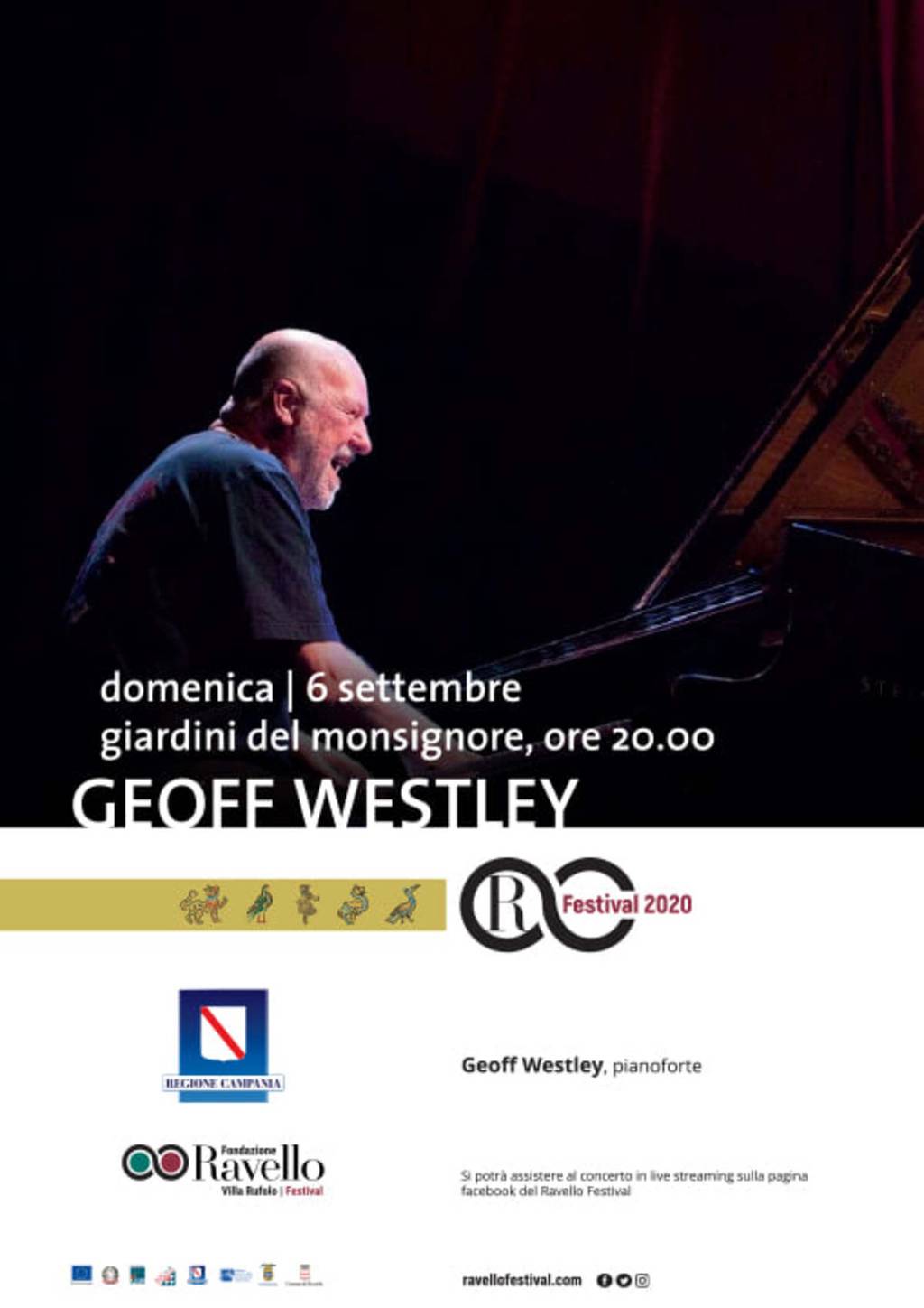 Geoff Westley, pianoforte
