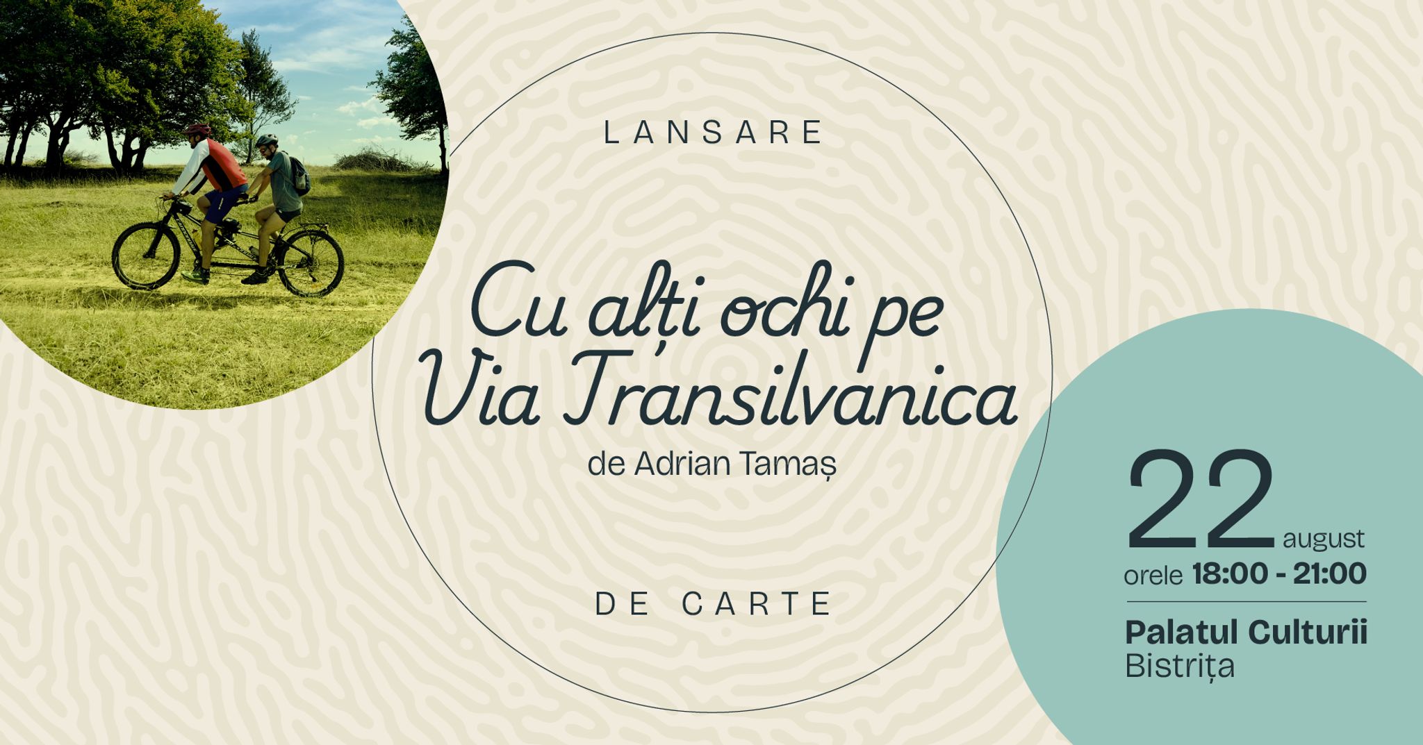 Cu alți ochi pe Via Transilvanica - Lansare de carte