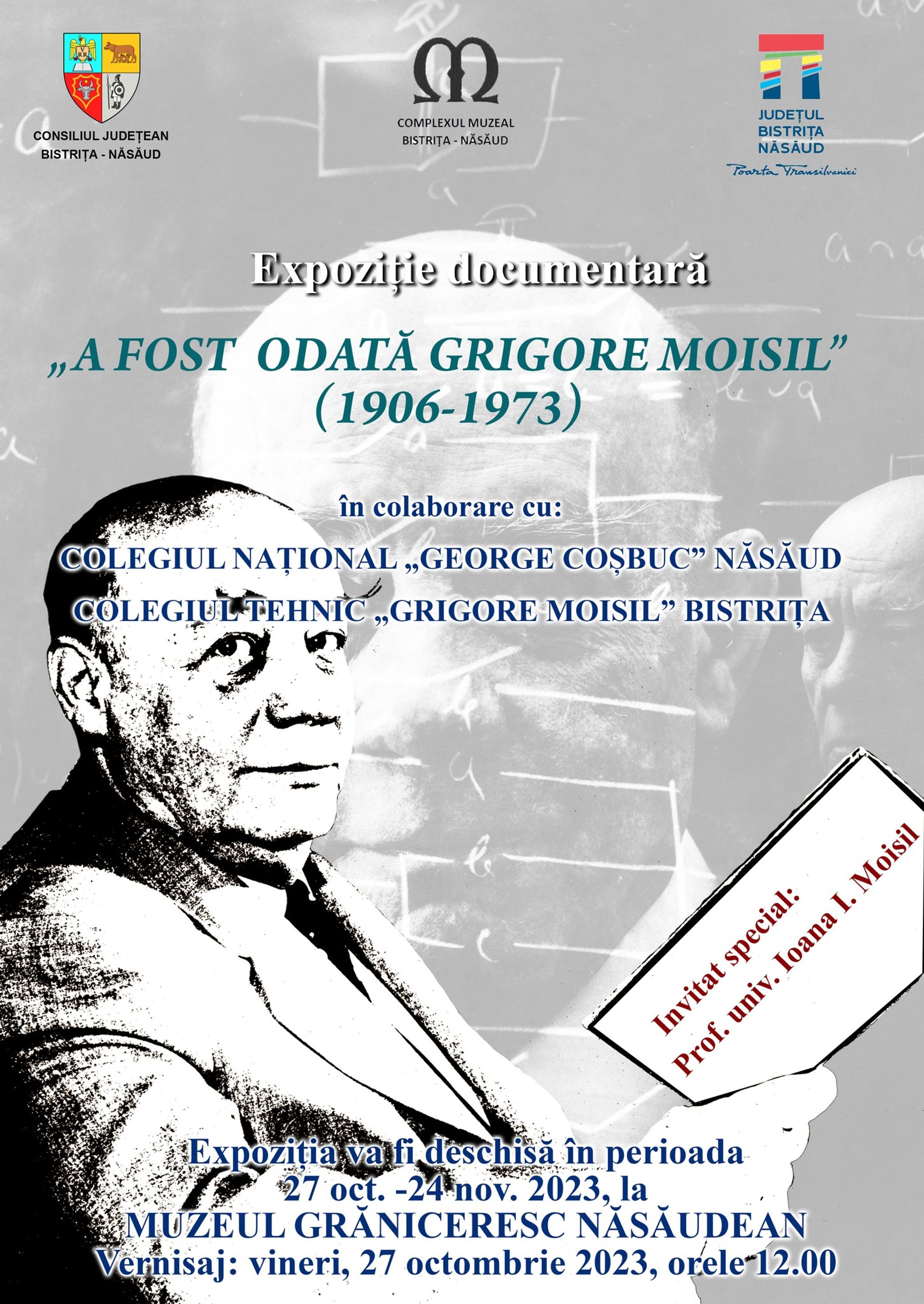 Expoziţie documentară "A fost odată Grigore Moisil"