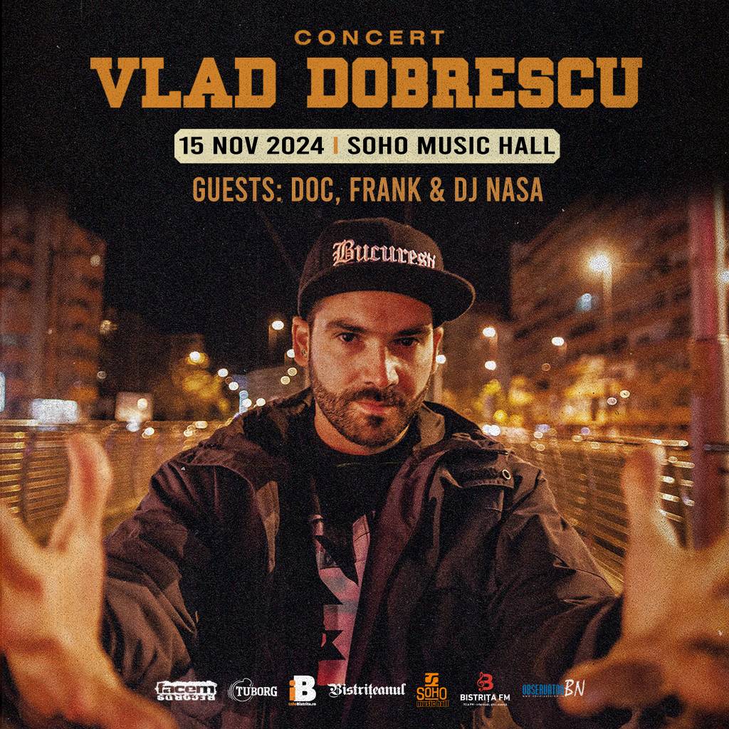 Concert Vlad Dobrescu live ● Guests 》DOC, Frank & DJ NASA