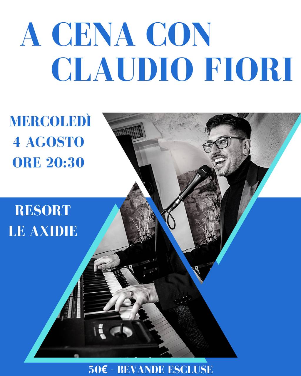 A cena con Claudio Fiori