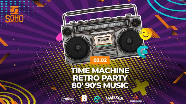 Time Machine @ Retro party 80's 90's music