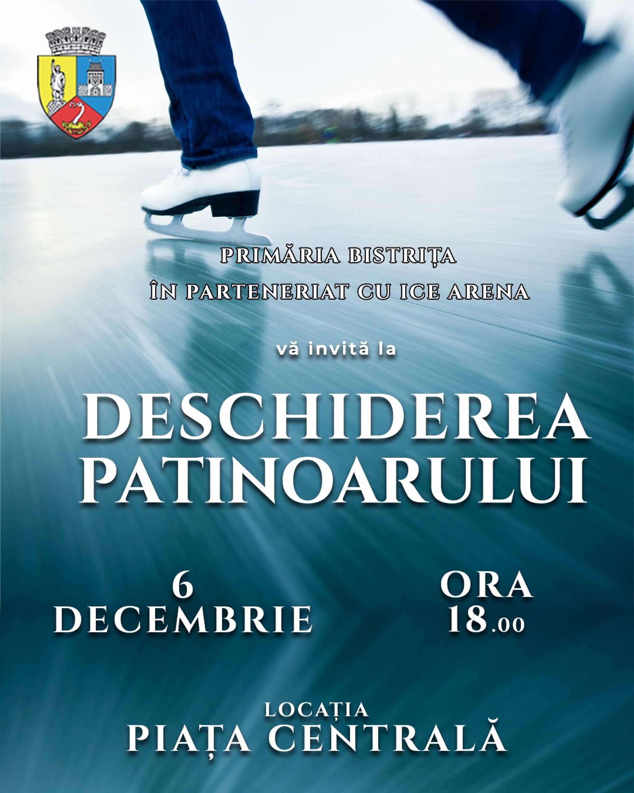 Deschiderea patinoarului