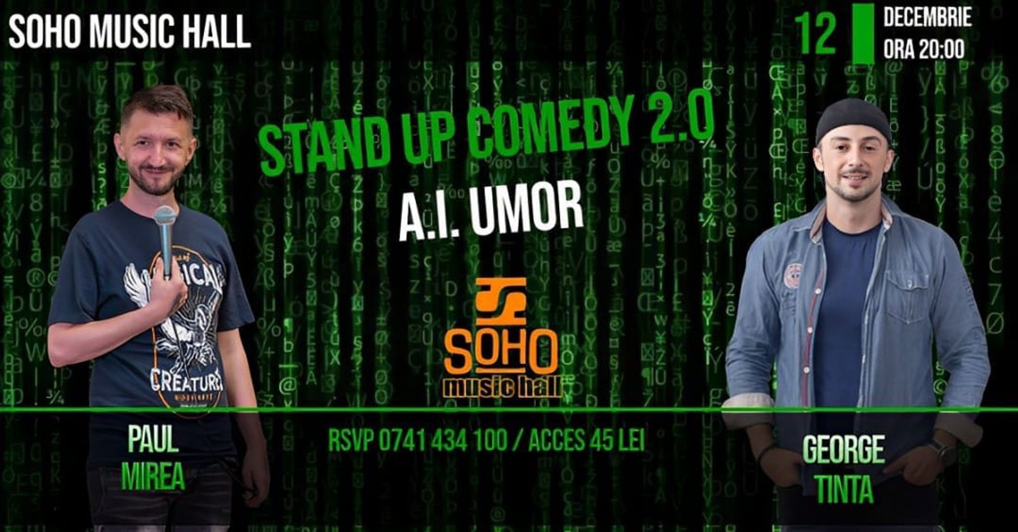 Stand Up Comedy 2.0 ● Paul Mirea & George Țintă