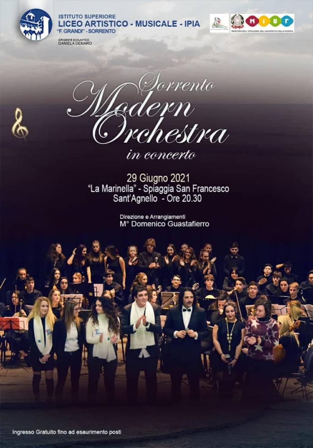 Sorrento Modern Orchestra in "Concert at sunset"