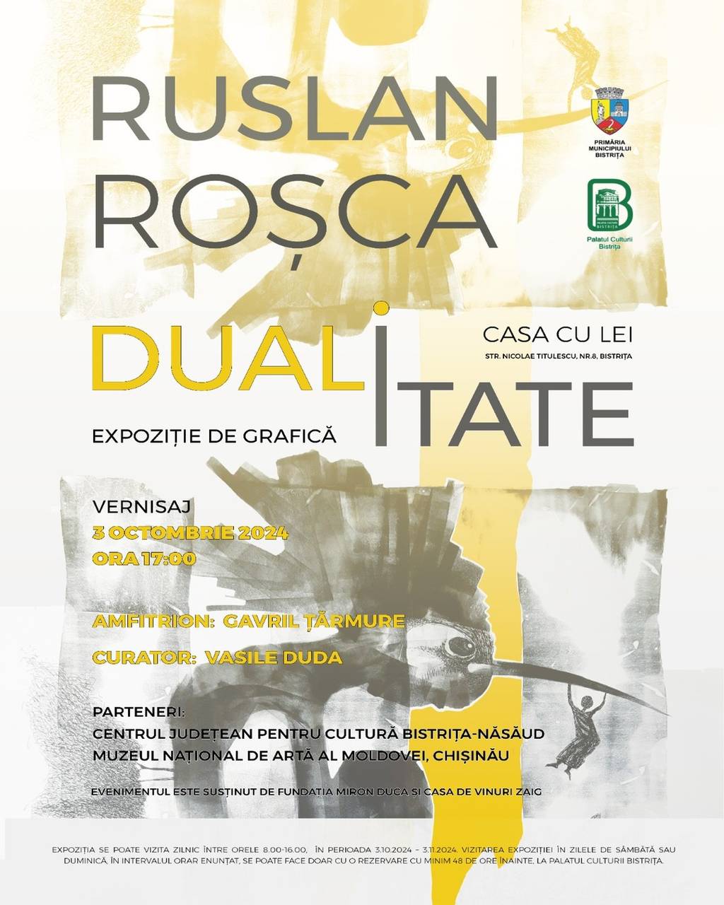 Expoziție de grafică "DUALITATE" - Ruslan Roșca