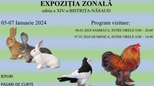 Expoziție zonală: Iepuri, găini și porumbei de rasă