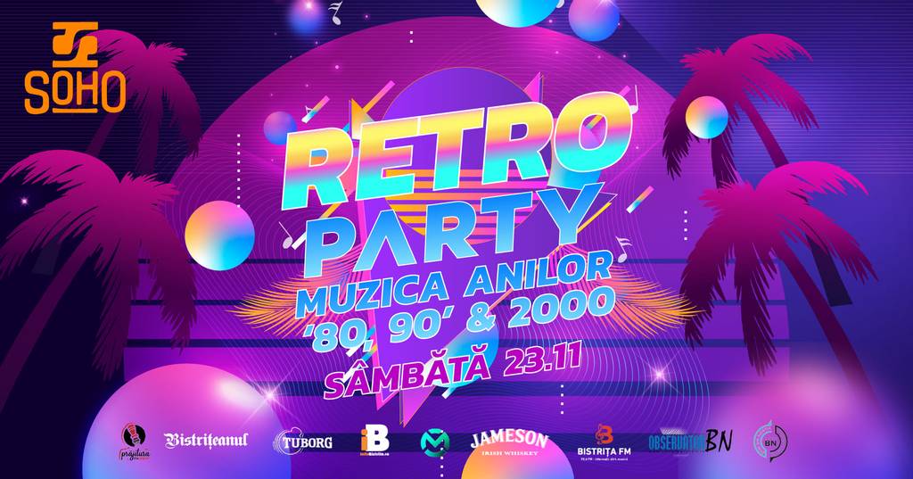 ☆☆ RETRO PARTY ☆☆  ● muzica aniilor 80' 90' 2000'●