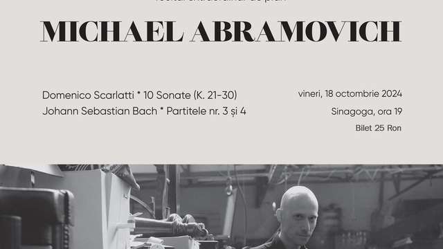 RECITAL DE PIAN: MICHAEL ABRAMOVICH 