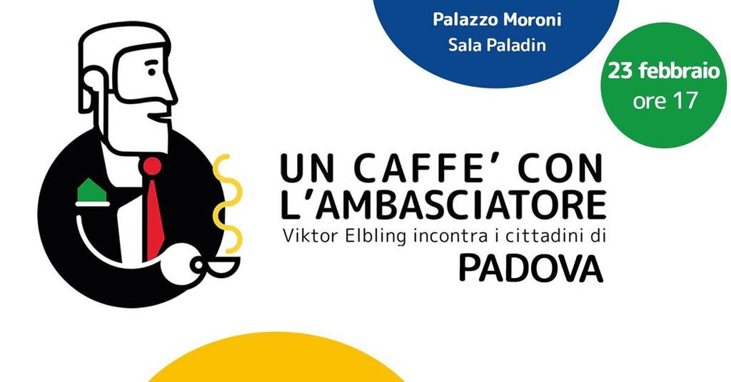 Un Caffè con l'Ambasciatore a Padova