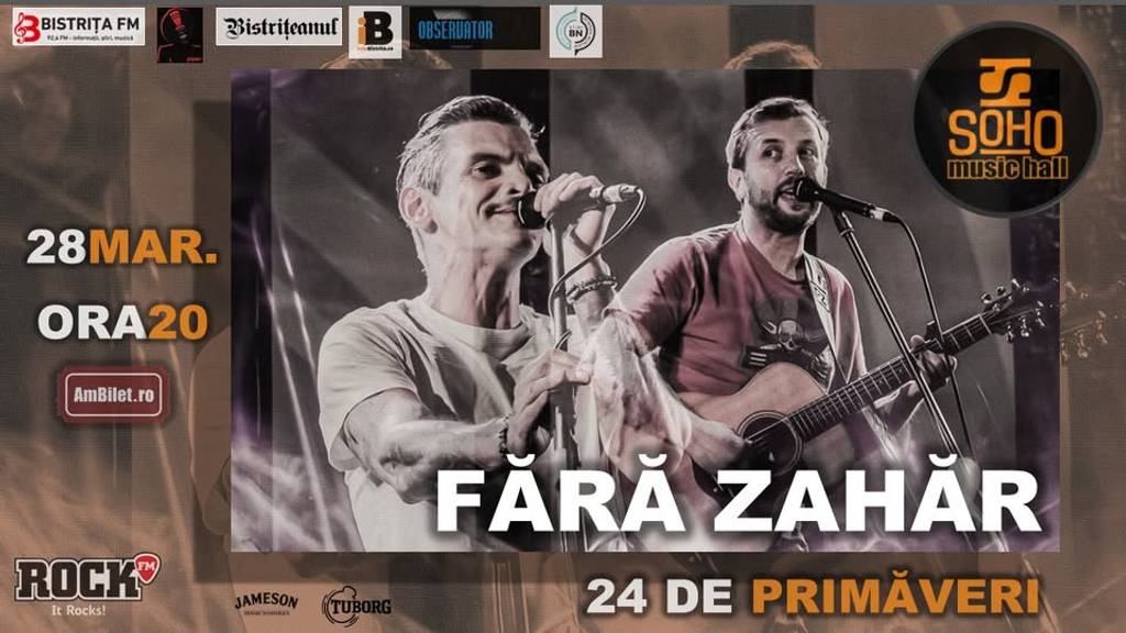 FĂRĂ ZAHĂR - 24 de primăveri