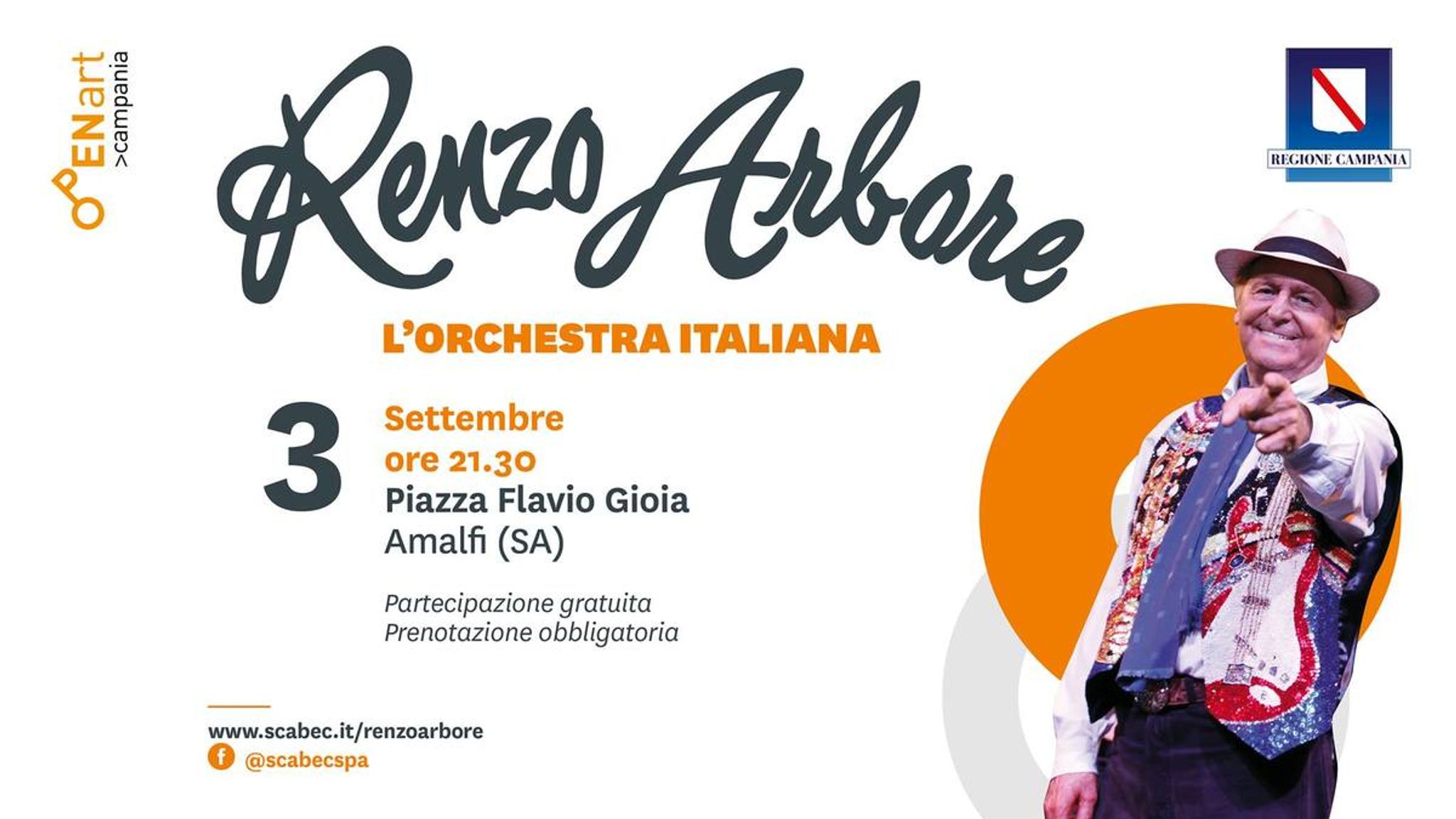 Renzo Arbore e l'Orchestra Italiana in concerto