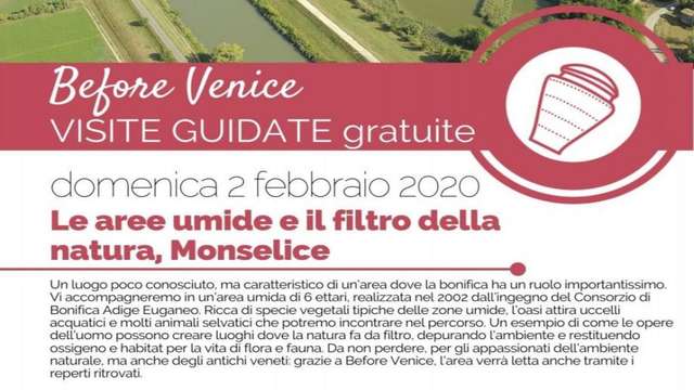 Before Venice: le aree umide e il filtro della natura a Monselice