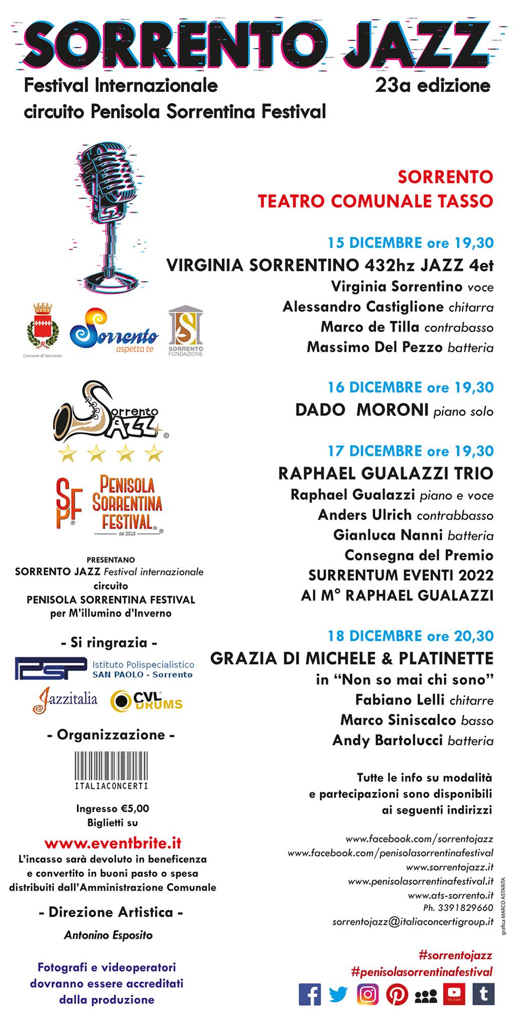 Sorrento Jazz 23a edizione