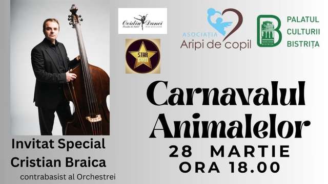 Spectacol extraordinar: "Carnavalul Animalelor"