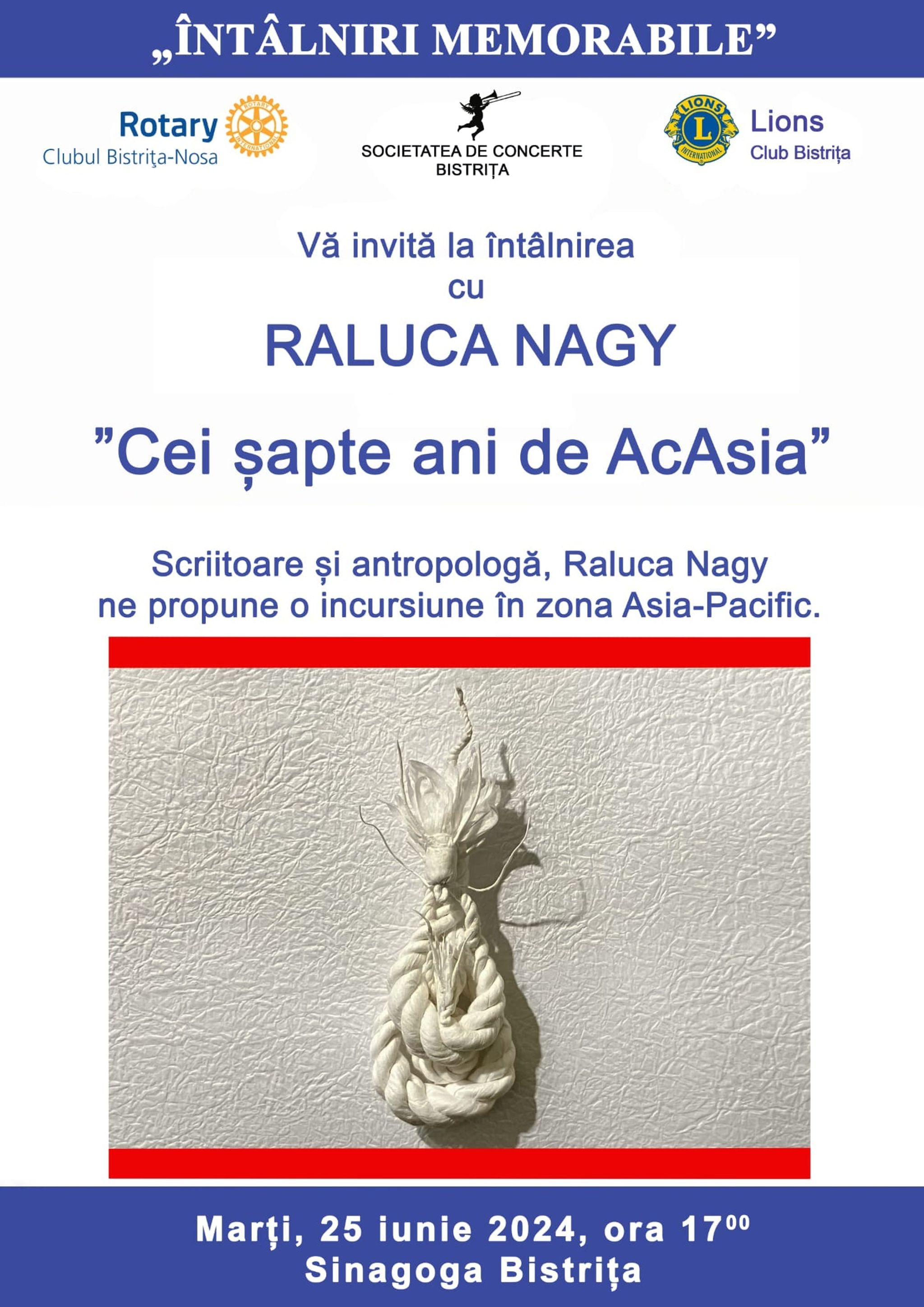 Raluca Nagy: "Cei șapte ani de AcAsia"