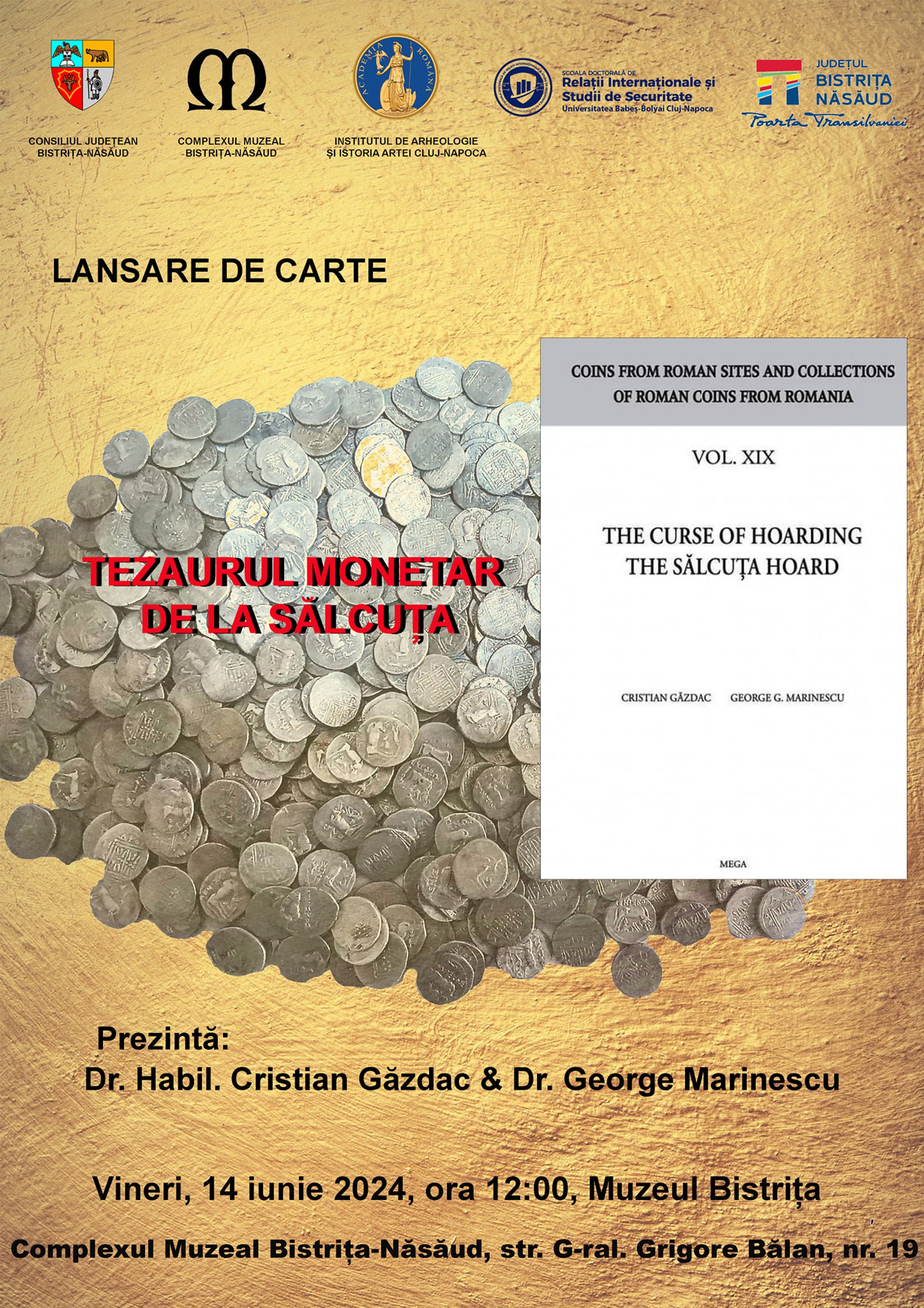 Lansare de carte: "The curse of hoarding. The Sălcuța hoard"