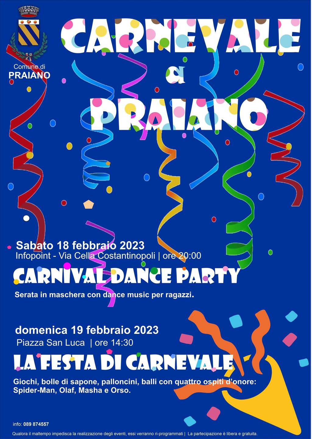 Carnevale a Praiano