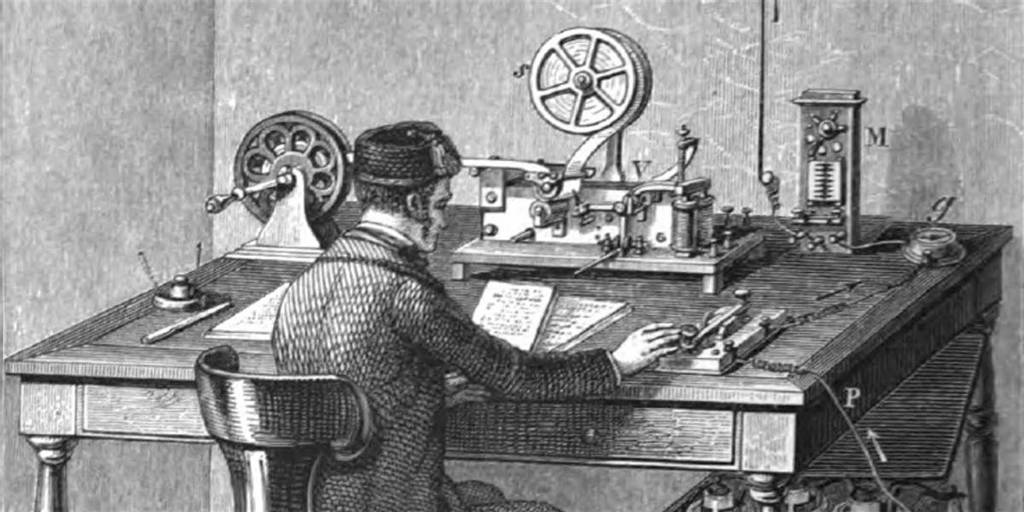 Telegrafi, ponti, velocipedi.