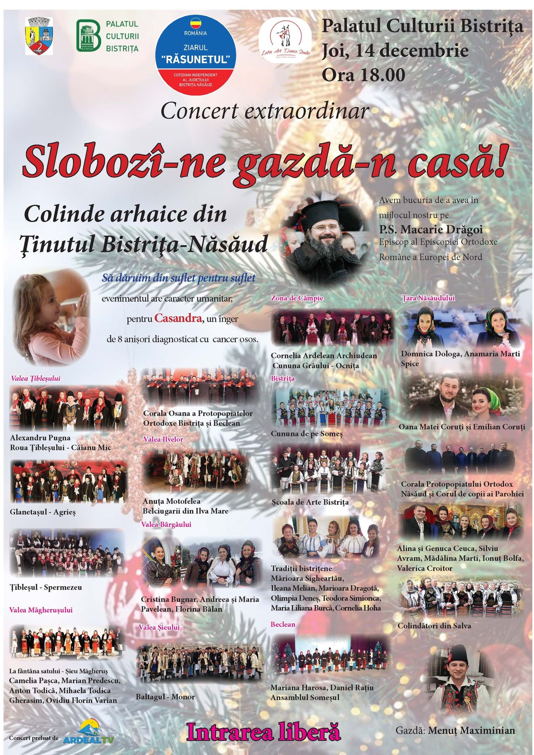 Concert extraordinar "Slobozî-ne gazdă-n casă!"