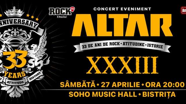 ALTAR 33 YEARS > Concert Aniversar