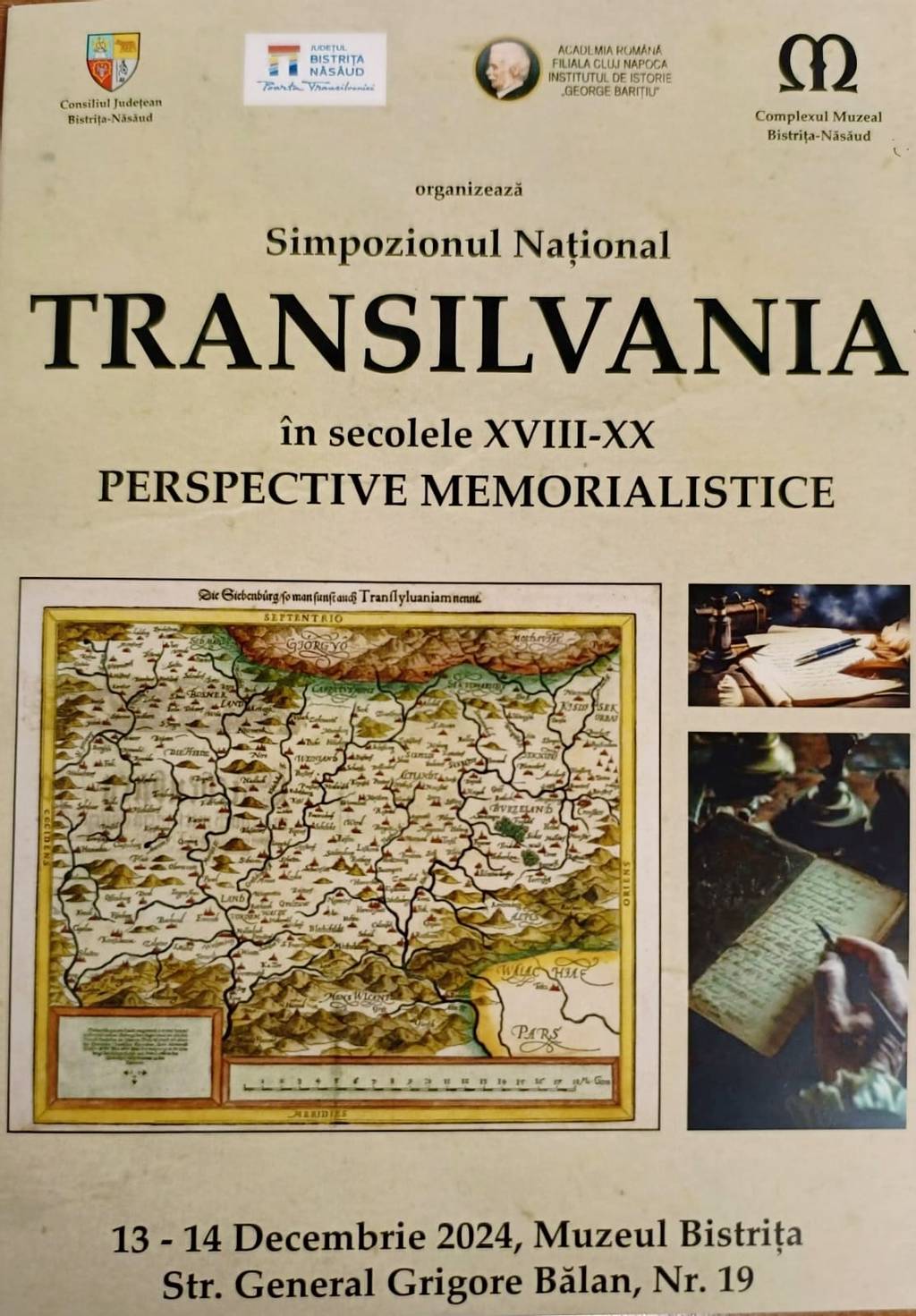 Simpozionul Național "Transilvania în secolele XVIII-XX. Perspective memorialistice"