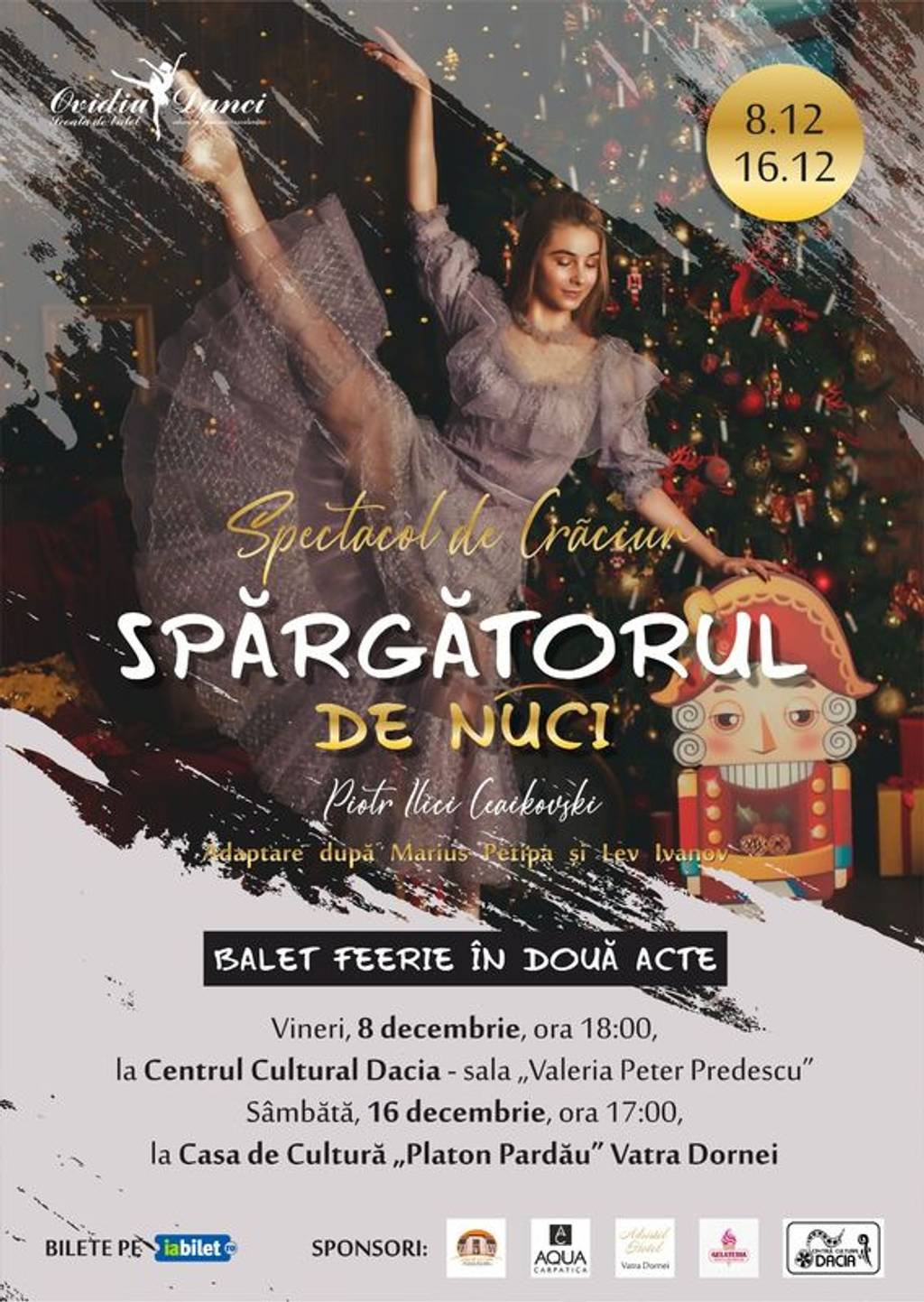 Spectacol de Crăciun "Spărgătorul de Nuci"