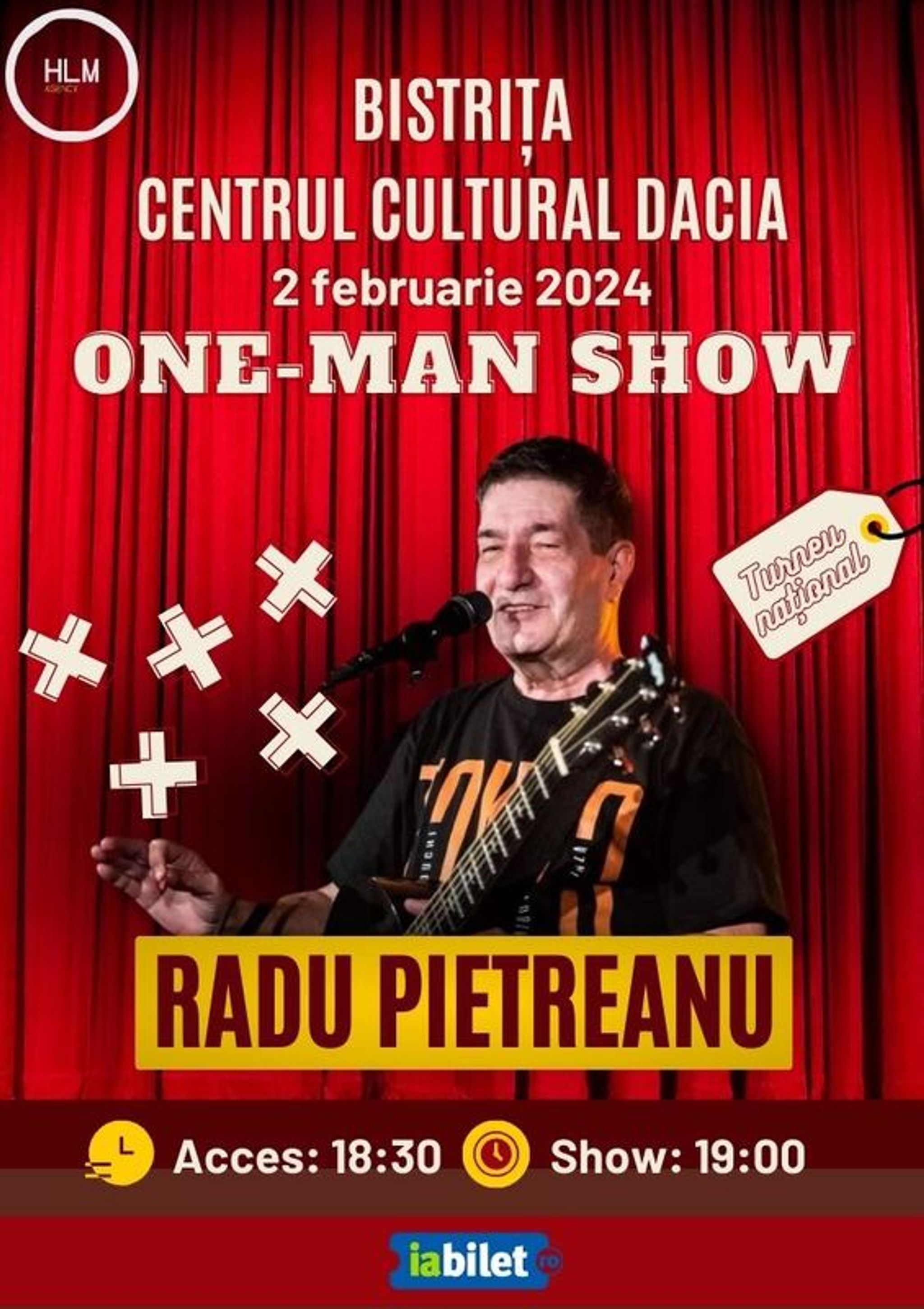 One-Man Show cu Radu Pietreanu - "Turneu Național"