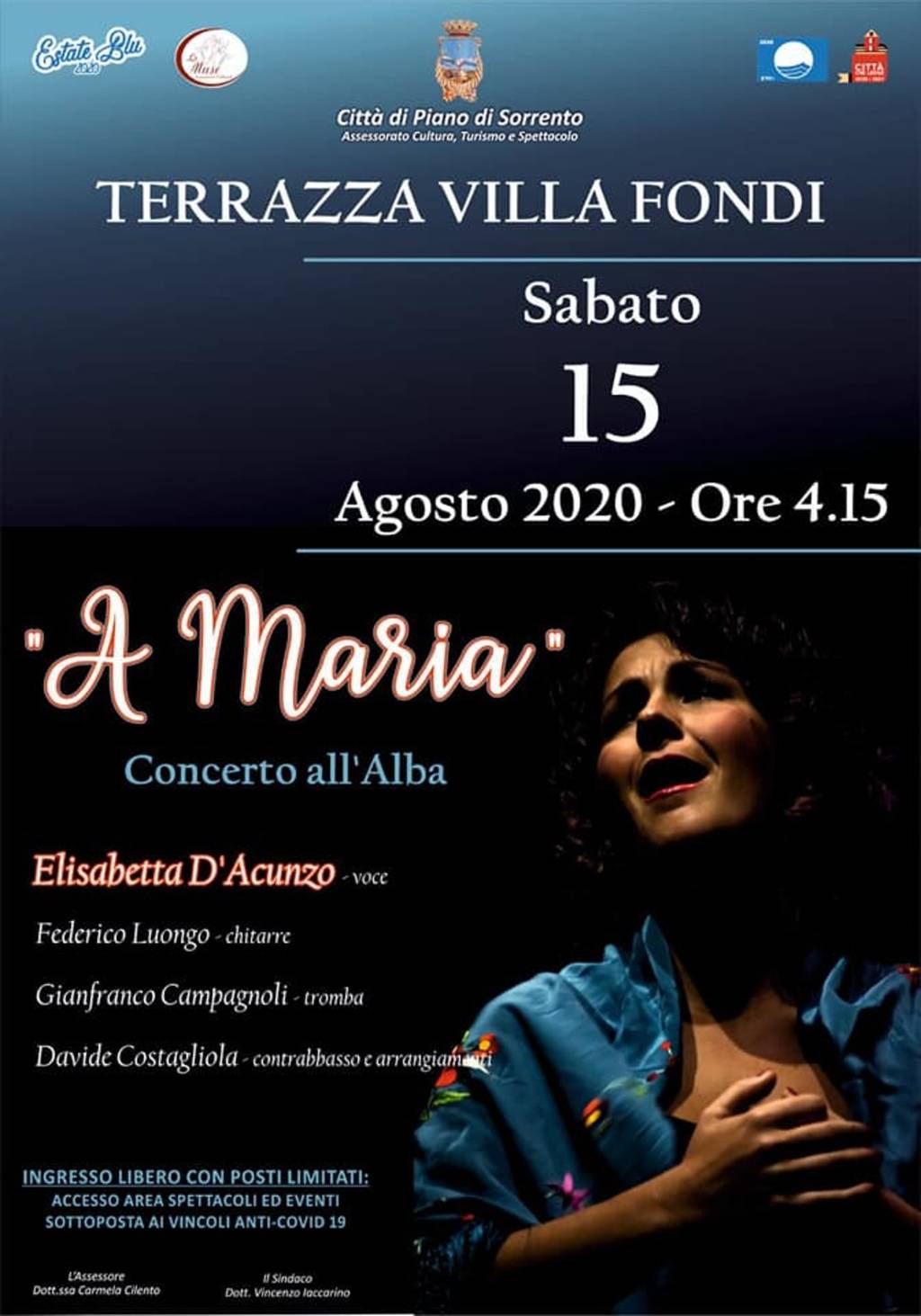 ”A Maria” - Concerto all'Alba