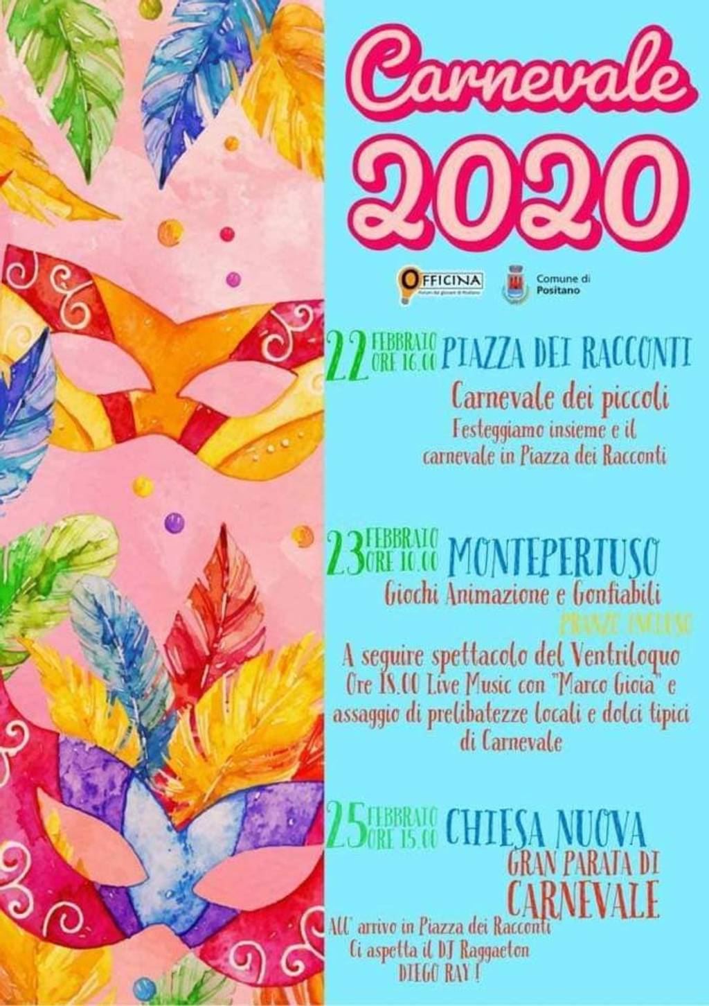 Carnevale Positano 2020