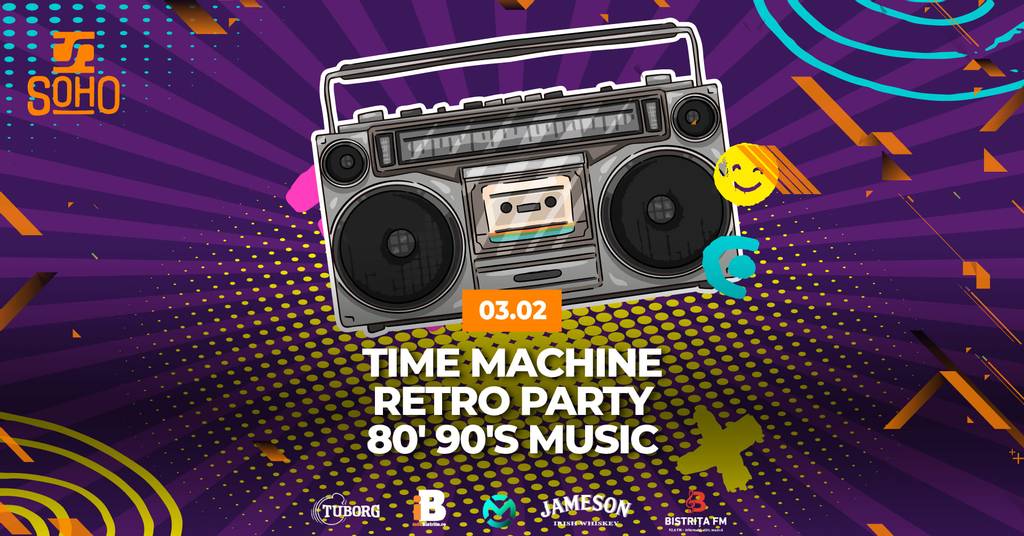 Time Machine @ Retro party 80's 90's music