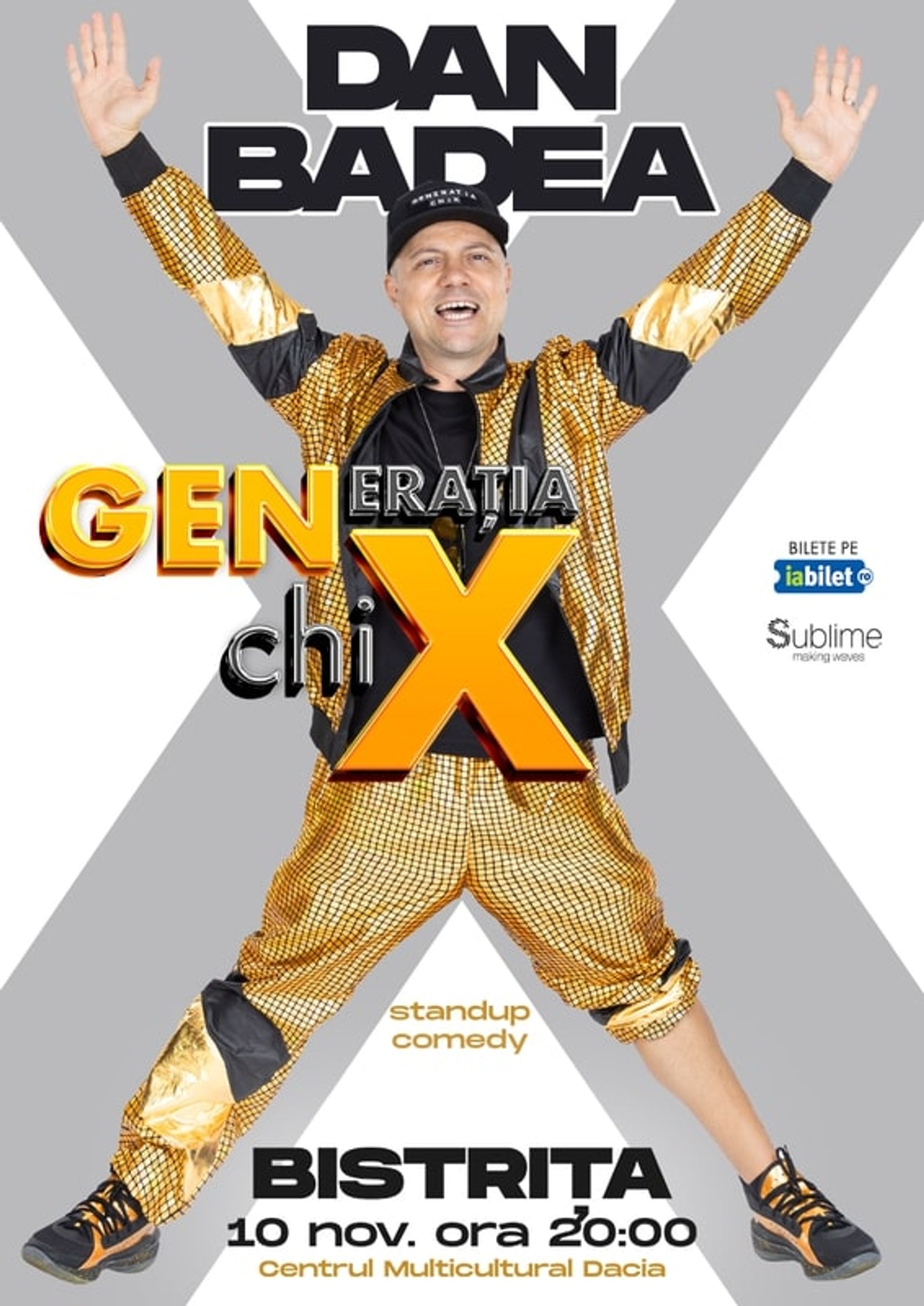 Stand-up Comedy cu DAN BADEA - "Generatia ChiX"