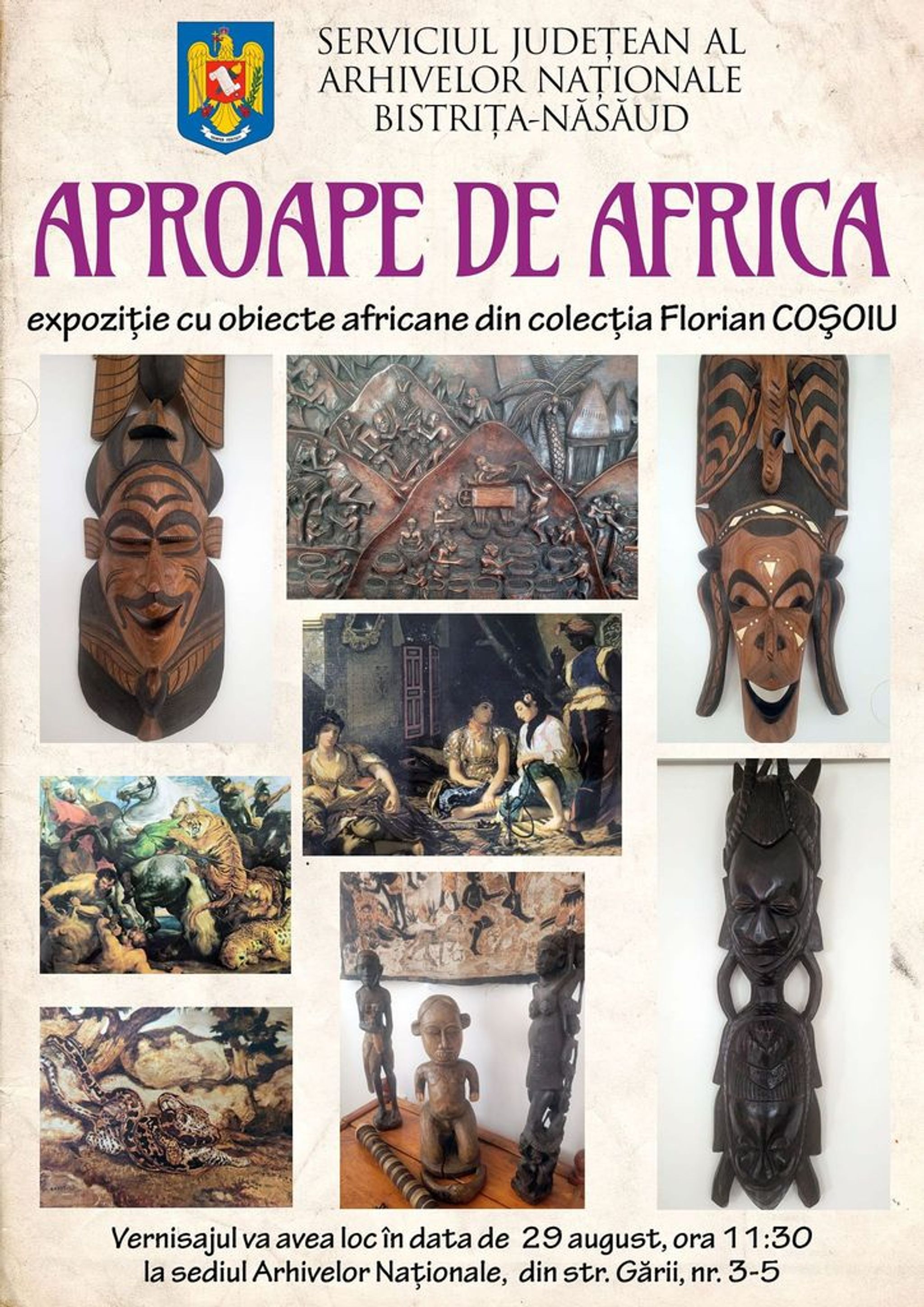 "Aproape de Africa" - colecția Florian Coșoiu