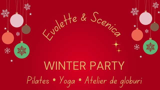 Winter party - Pilates • Yoga • Atelier de globuri