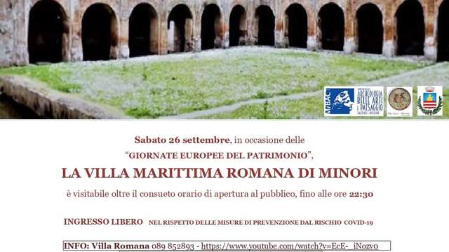 La villa marittima romana di Minori