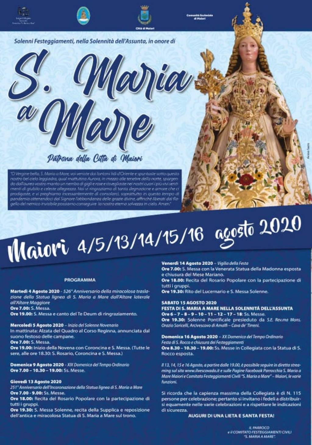 Festa Patronale di S. Maria a Mare
