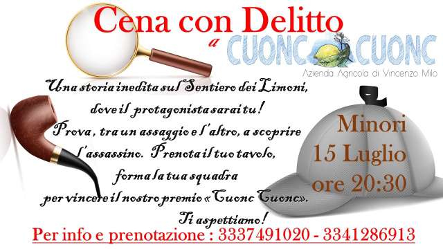 Cena con delitto "Cuonc Cuonc"