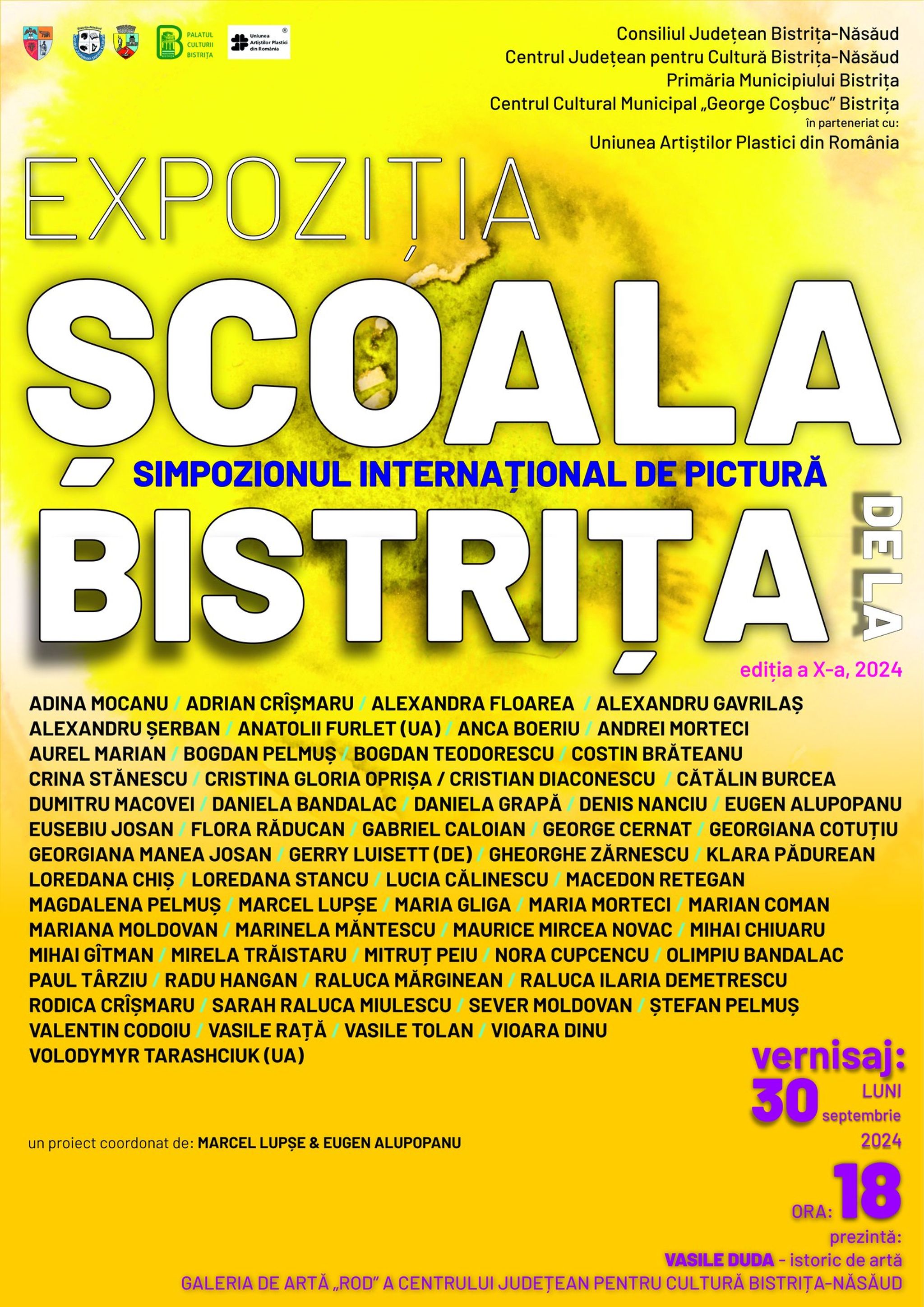 "Școala de la Bistrița" ediția a X-a, 2024