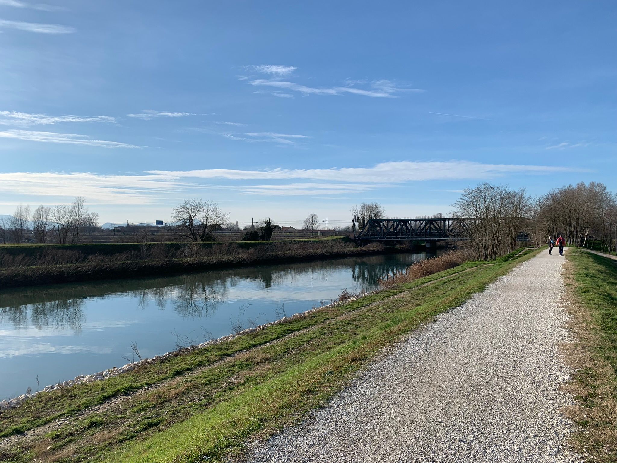 Euganean Hills + Bacchiglione river cycle path