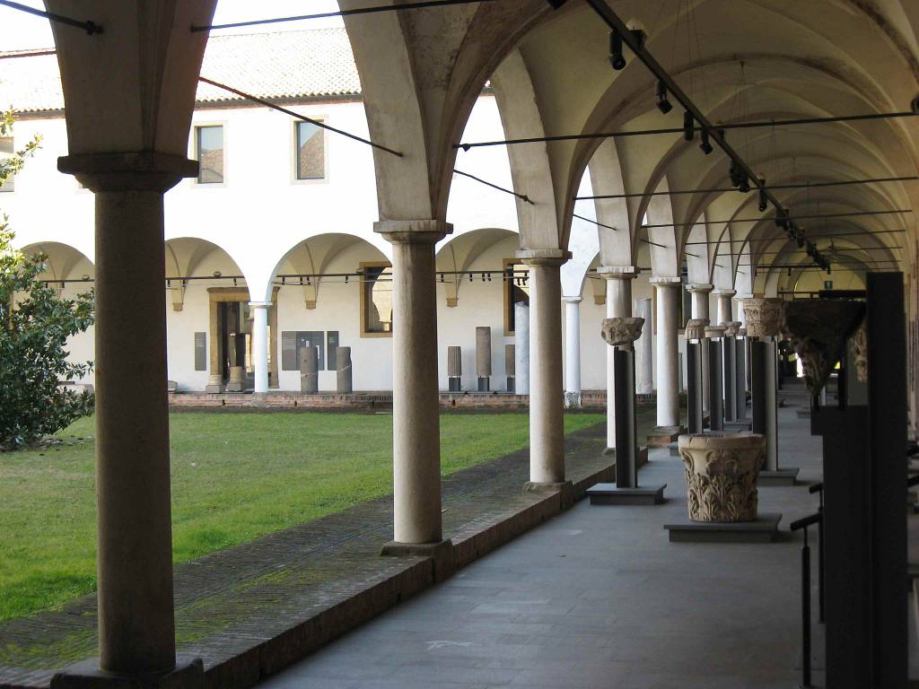 Chiostro dei Musei civici degli Eremitani a Padova