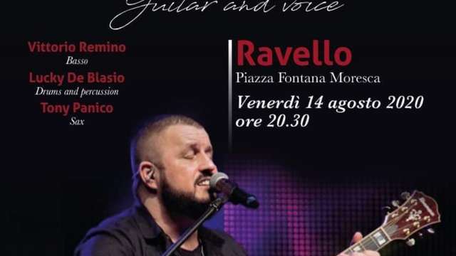 "Notte di stelle" a Ravello con la musica di Nello Daniele
