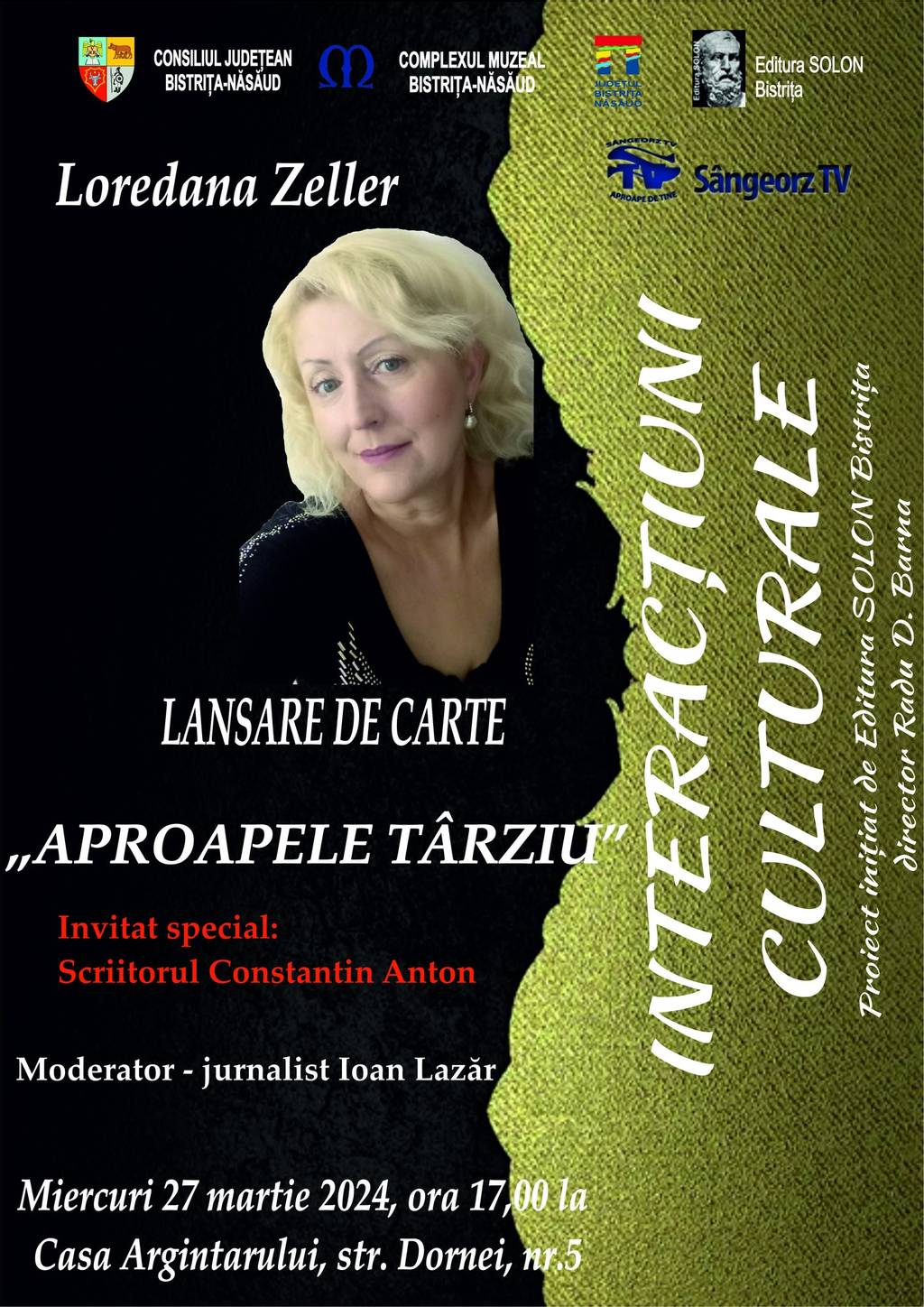 Loredana Zeller: "Aproapele târziu"