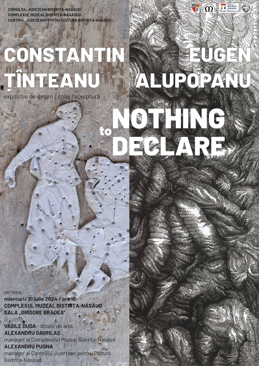 "Nothing To Declare": Eugen Alupopanu & Constantin Țȋnteanu