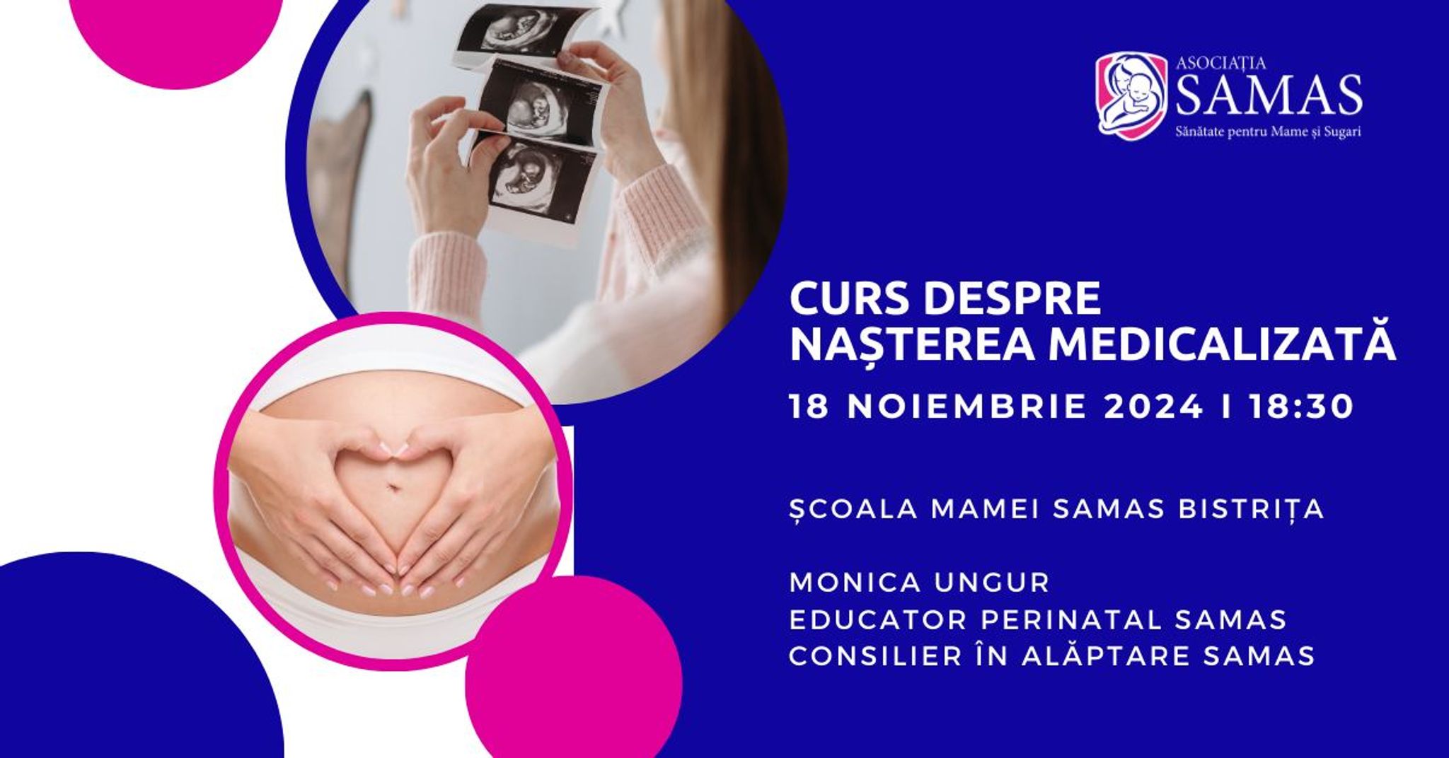 Curs despre Nașterea Medicalizată a Bebelușului