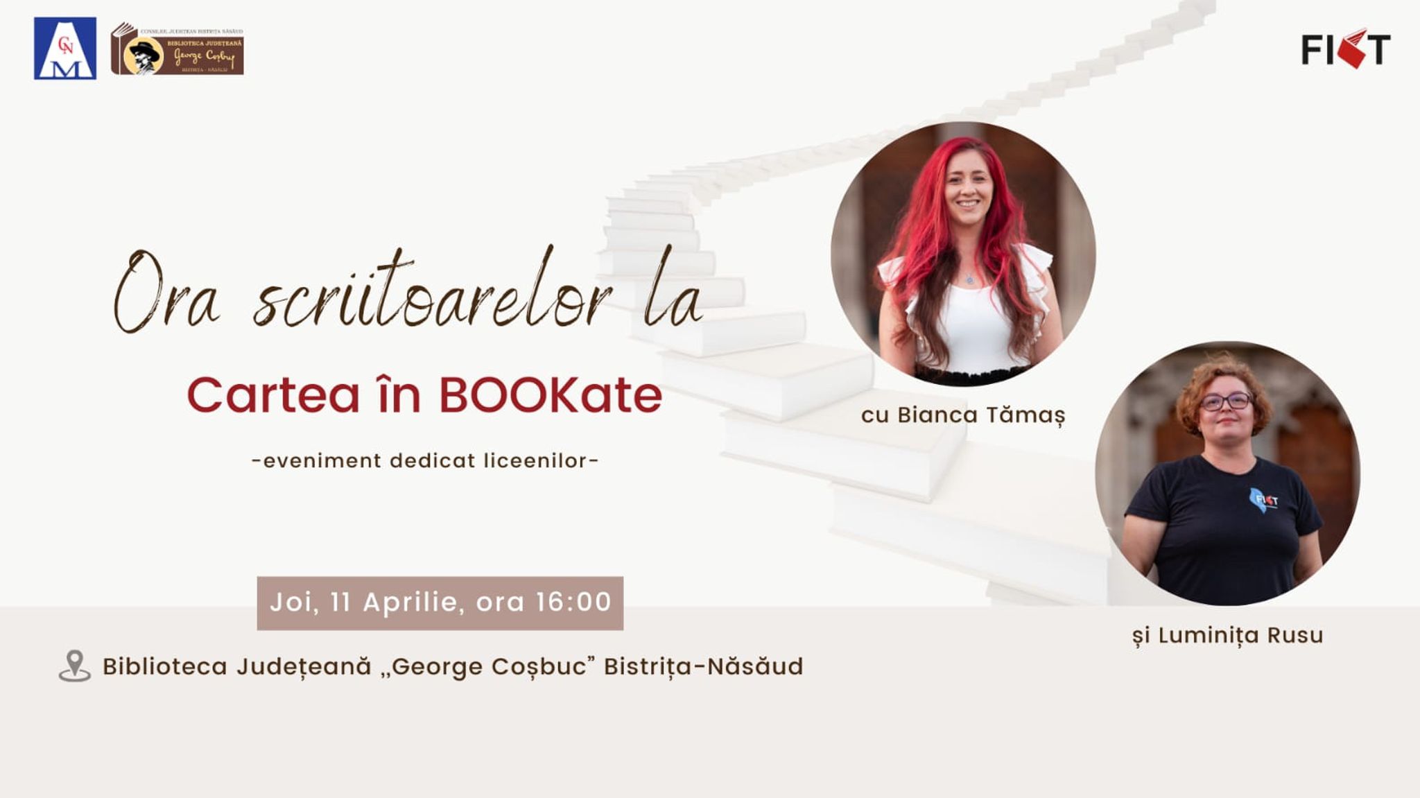 Ora scriitoarelor la Cartea în BOOKate