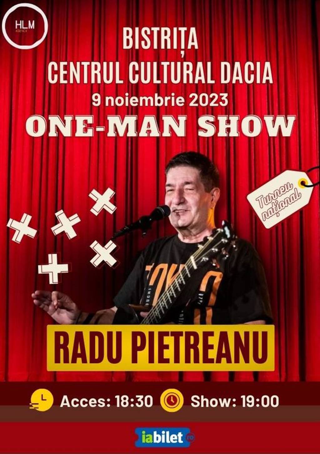 One-Man Show cu Radu Pietreanu - "Turneu Național"