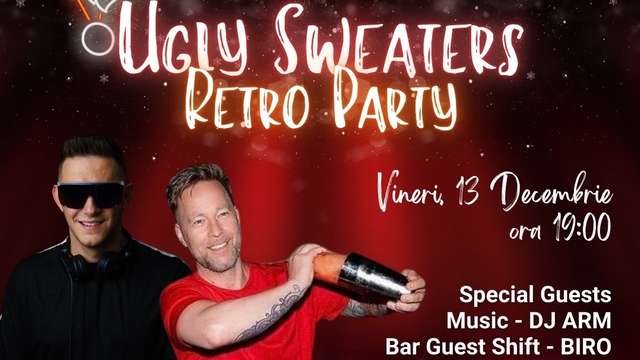 Ugly Sweaters Retro Party