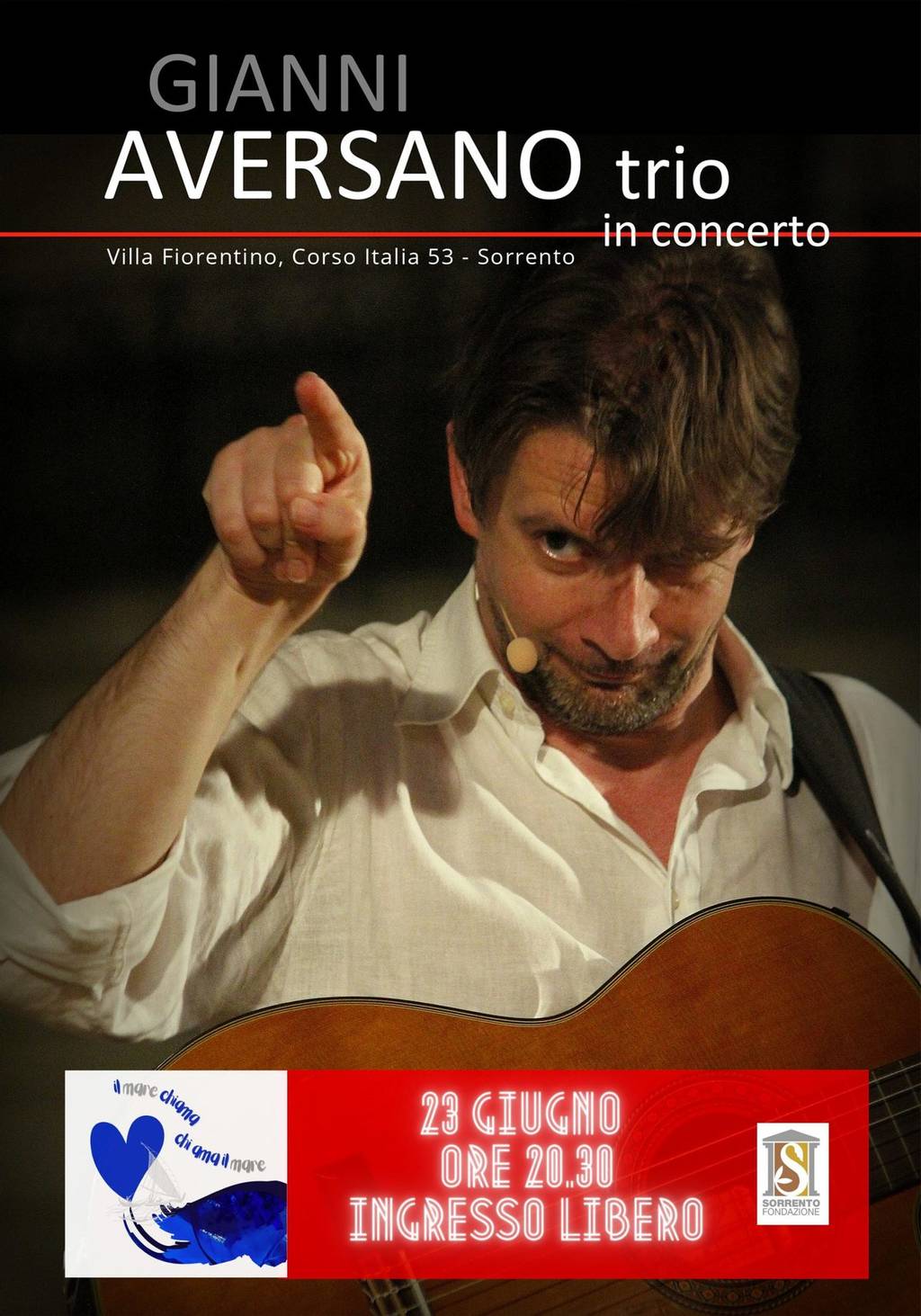 Gianni Aversano in concerto