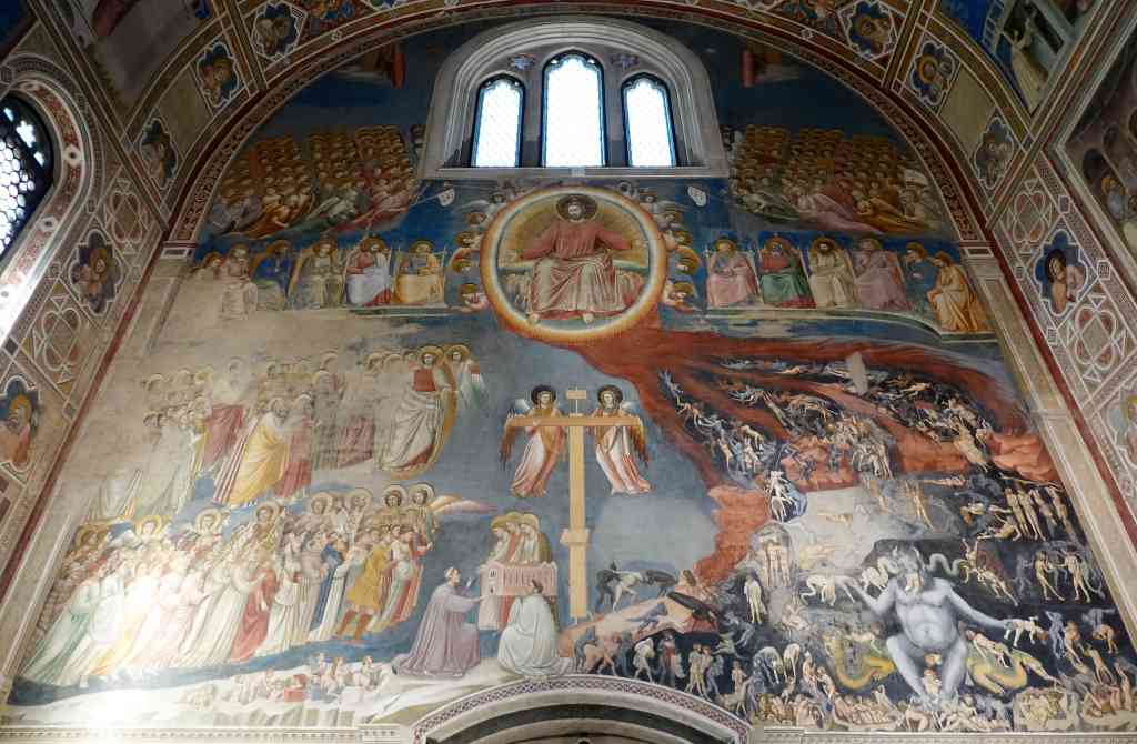 Giotto, Last Judgment, fresco in the Scrovegni Chapel, Padua, 1303-1305