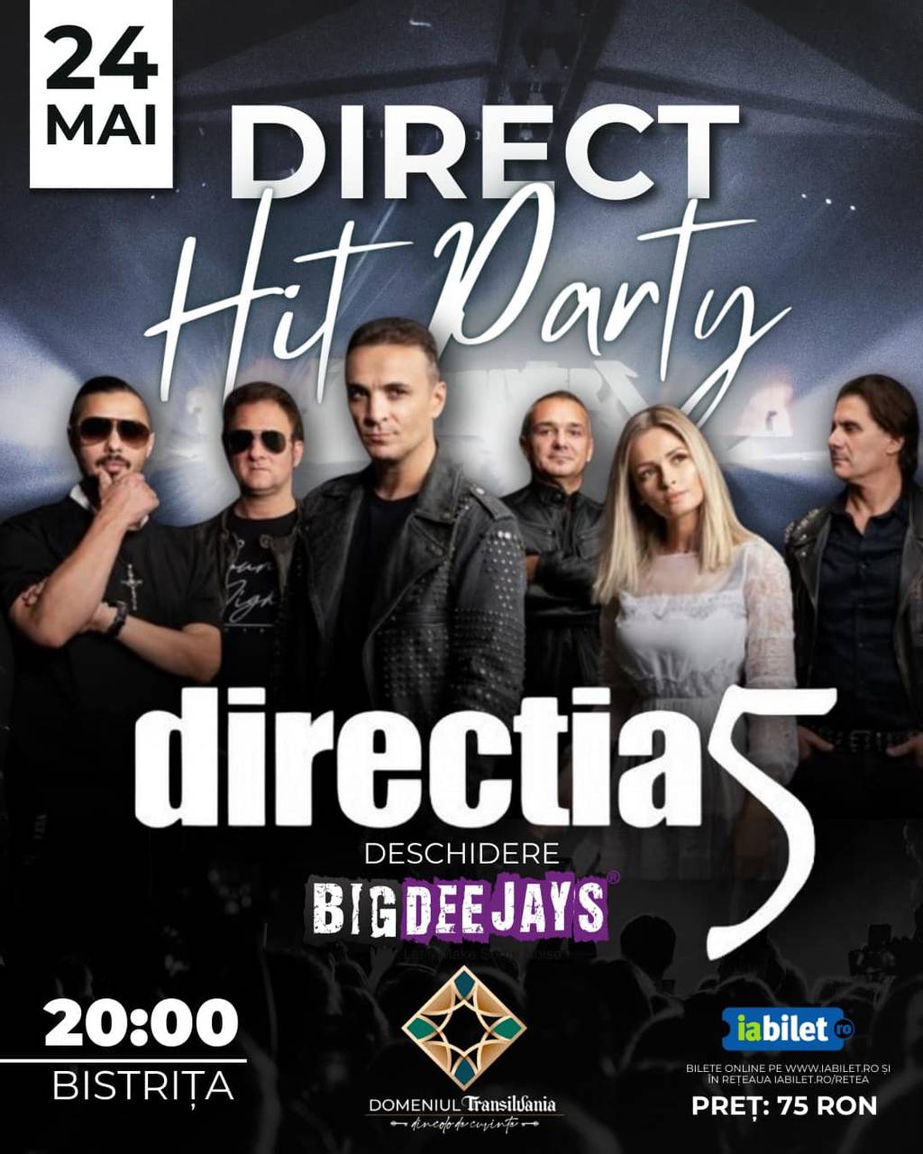 Direct Hit Party cu Direcția 5